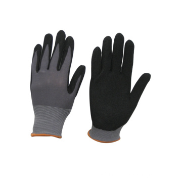 13G Nylon Liner Foam Nitrilie Coated Glove-5035